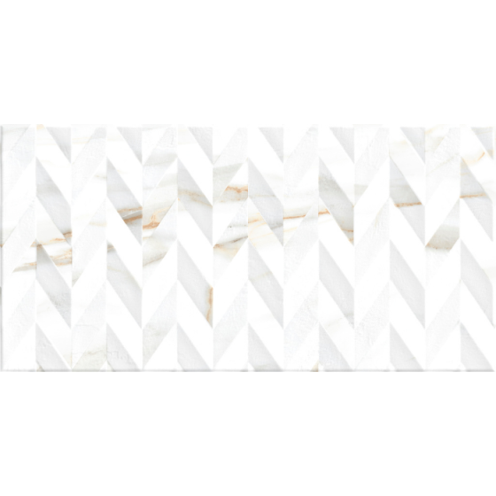 Πλακάκι τοίχου Ardenza Espiga Mate 30x60 λευκό ματ με μαρμάρινη υφή